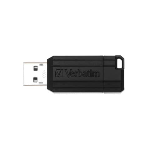 Chiavetta USB PinStripe 2.0 Verbatim 16 GB 49063